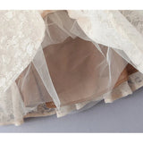 YENKYE Women Sexy Elegant Lace Sling Mini Dresses Fashion Low Waist Fit And Flare Party Dress Female Robe