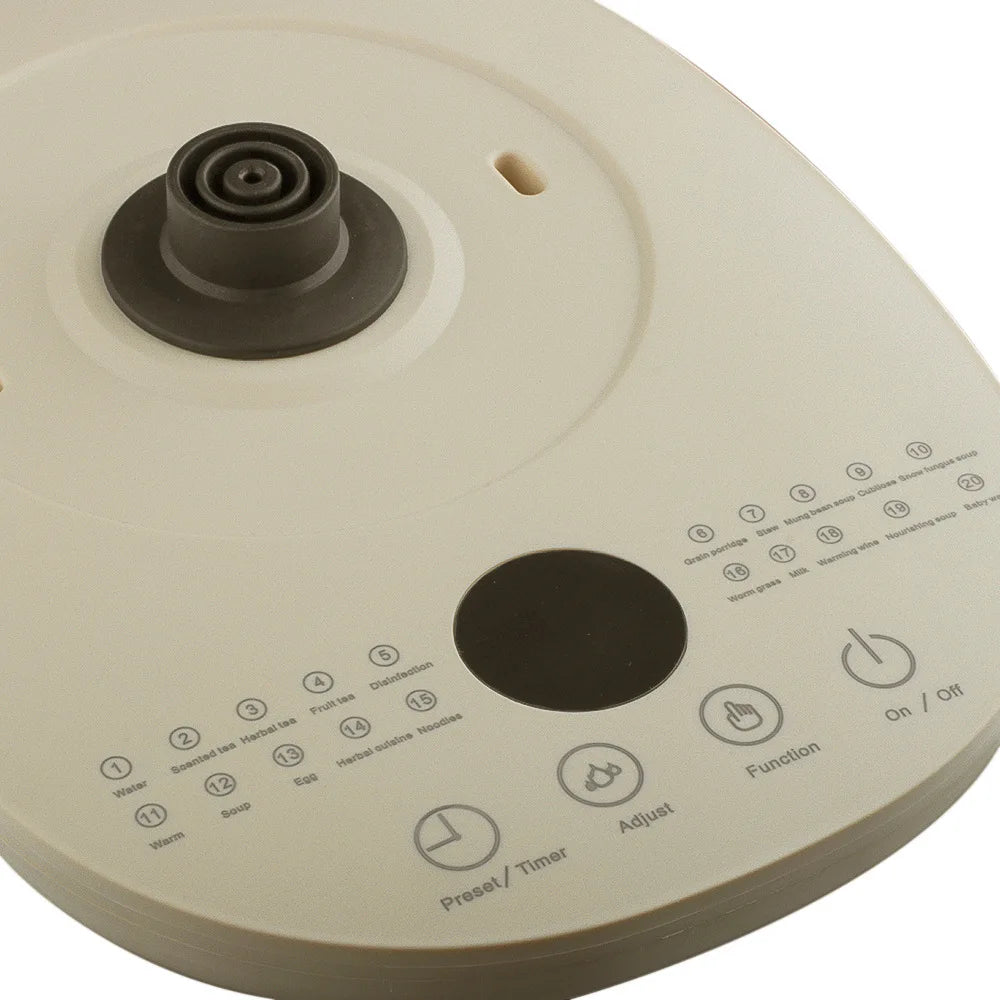 1.5L Electric Health-Preserving Glass Kettle – Smart Automatic Multifunctional Tea & Coffee Maker