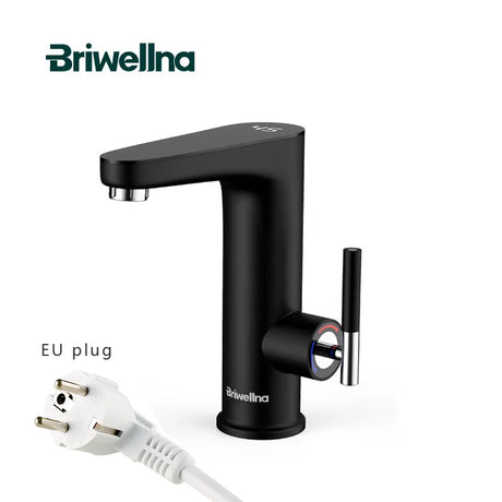 Briwellna Electric Water Heater Faucet 220V – Instant Tankless Kitchen Heating Tap