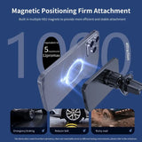 Car Phone Holder 30W Magnetic Wireless Charger for iPhone