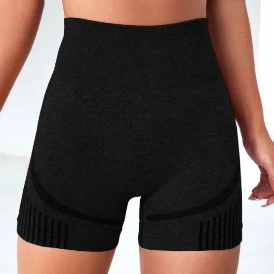 Women’s Seamless High-Waist Yoga Shorts – Quick-Dry, High Elastic Fitness Leggings | EU/US Style Sportswear