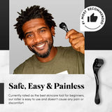 0.2–0.3mm Derma Roller – Microneedle Tool for Facial Skin & Beard Growth