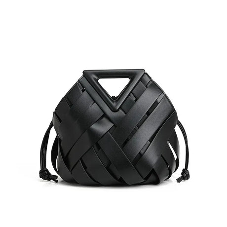 Trendy Vegan Leather Woven Tote Bag for Women – Top Handle Purse, Fashion Crossbody Shoulder Handbag, Stylish Tote Purse 2025