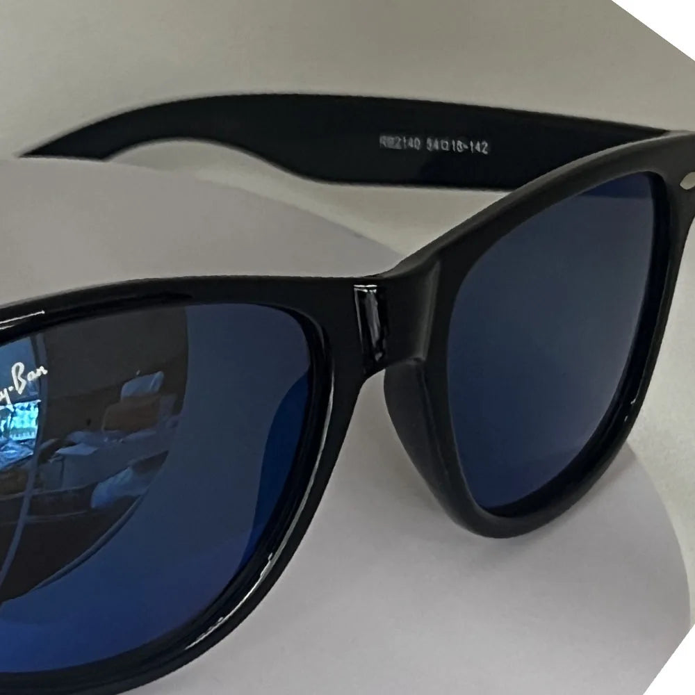 Men’s Vintage-Inspired Fashion Glasses – Large Curved Frame Retro Eyewear | Stylish Party & Costume Accessories