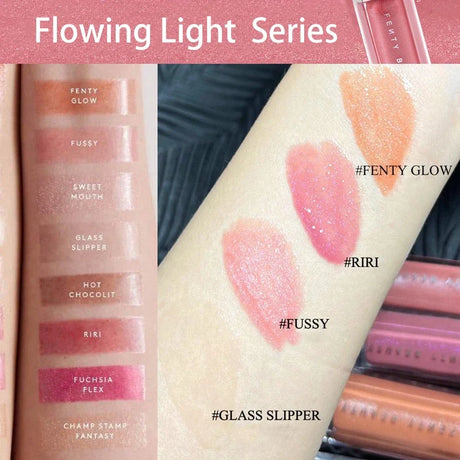 Fenty Beauty Glitter Lip Glaze – Moisturizing Shine & Plumping Liquid Lipstick