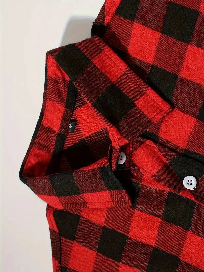 Men’s Classic Plaid Flannel Shirt