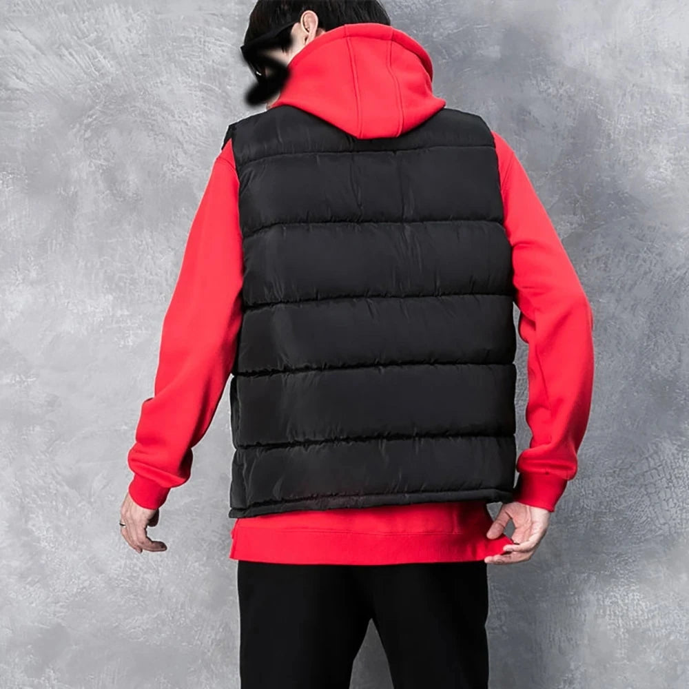 Mens Warm Sleeveless Vest  Jacket