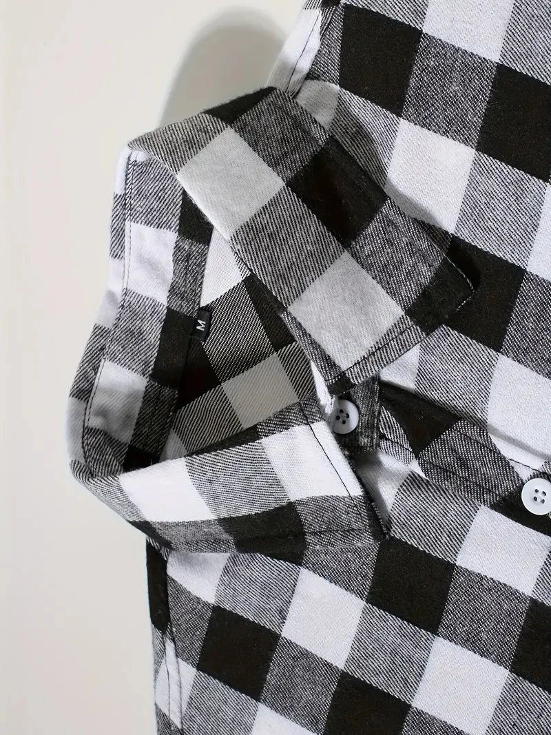 Men’s Classic Plaid Flannel Shirt
