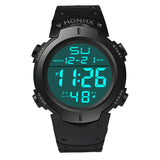 Men’s Electronic Sports Watch – Waterproof Luminous Multifunction Digital Wristwatch | Outdoor Fitness Large Screen Watch