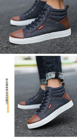 Men’s High Top Luxury Casual Sneakers