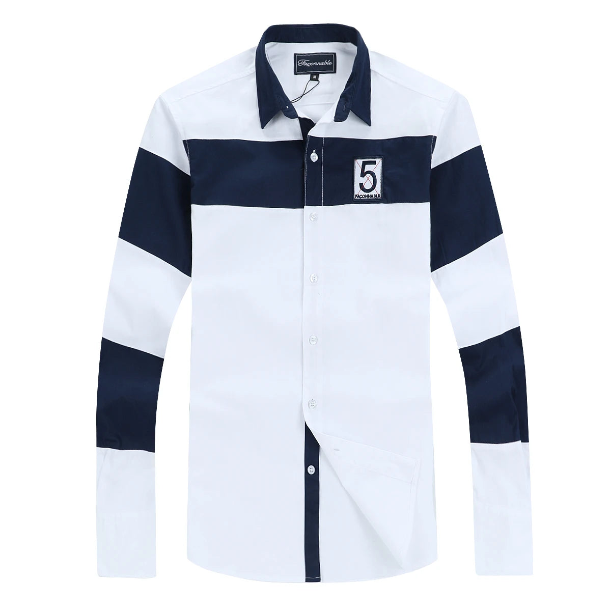 2025 Men’s Spring Summer Striped Long Sleeve Shirt