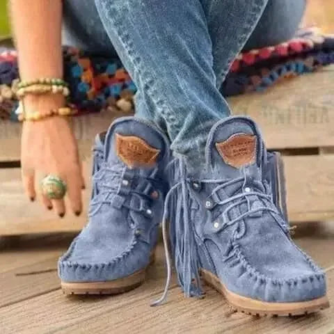 Autumn and Winter New Retro Women Fashion Boots