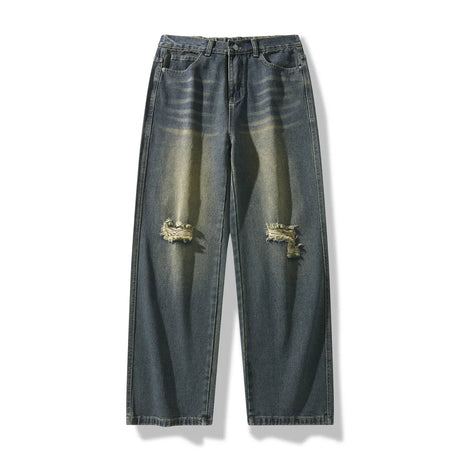 Trendy Men’s High Street Ripped Jeans
