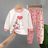 Toddler Cotton Pajamas – Boys and Girls Cartoon Sleepwear Set