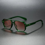 Women’s Square Fashion Sunglasses – OVOZI UV400 Gradient Lens Oversized Shades | Trendy Summer Eyewear for Daily Wear