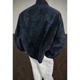 Men’s Autumn Tie-Dye Bomber Jacket – New Arrival Short Loose Fit Stand Collar Streetwear Casual Outerwear