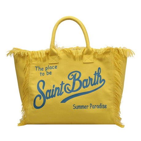 Women’s Denim Printed Beach Bag