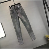 Women’s 2025 Elastic Casual Denim Jeans