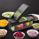 Multi-Functional Vegetable Cutter – 5-in-1 Slicer, Shredder & Dicer Kitchen Tool