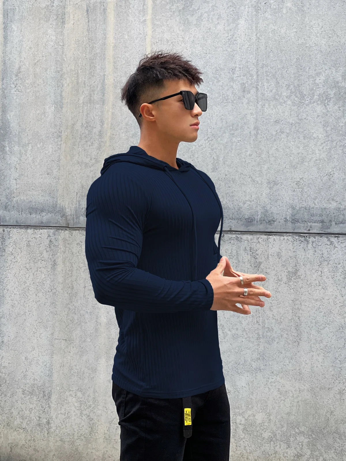 Men’s Long Sleeve Skinny Gym T-Shirt