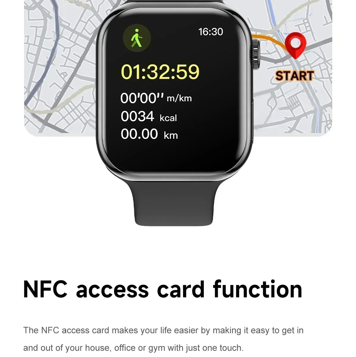 DT X New GPS Smart Watch 10
