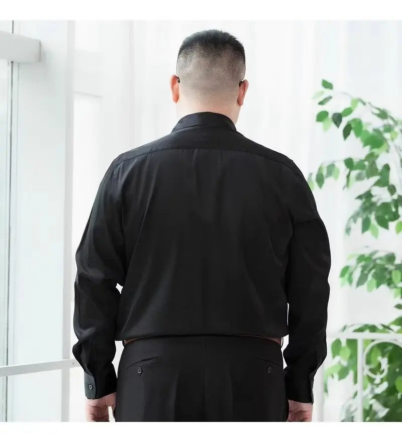 Men’s Long Sleeve Blue Slim Fit Shirt