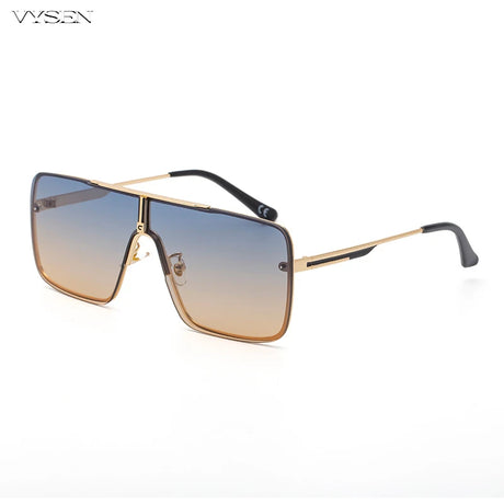 Oversized Square Sunglasses for Men – 2026 Luxury Big‑Frame Retro Shades with Metal Frame & UV400 Protection