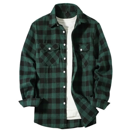 Men’s Classic Plaid Flannel Shirt