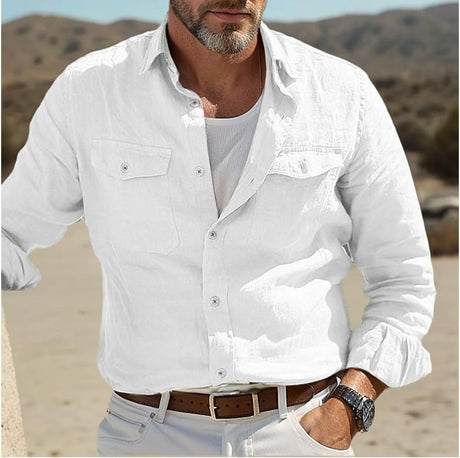 Men’s Linen & Denim Shirts – Business Casual Style