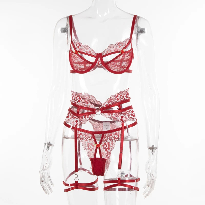 Female Lingerie Sexy Women Sexual Lingerie Woman Women’s Panties Underwear Set Fancy Underwear Thong