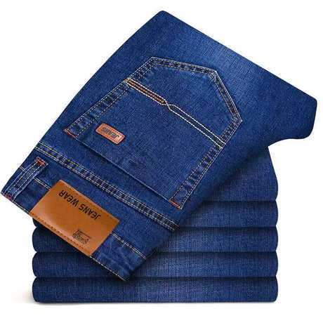 New Business Men's Casual Straight Fit Jeans