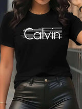 Calvin Women's Y2k T-Shirt