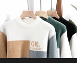 Men’s Wool Winter Sweater 2025 – Warm Knitted Pullover for Cold Weather