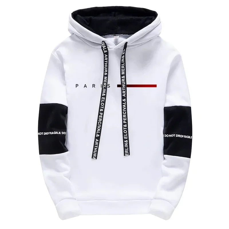 Men’s Paris Fashion Hoodie & Sweatpants – Casual Streetwear Jogging Set