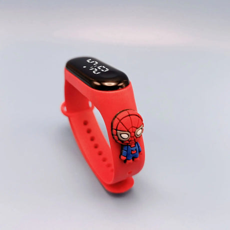 Marvel Children’s Watch – Cartoon Digital LED Waterproof Kids Watch | Fashion Electronic Wristwatch Holiday Gift for Boys & Girls