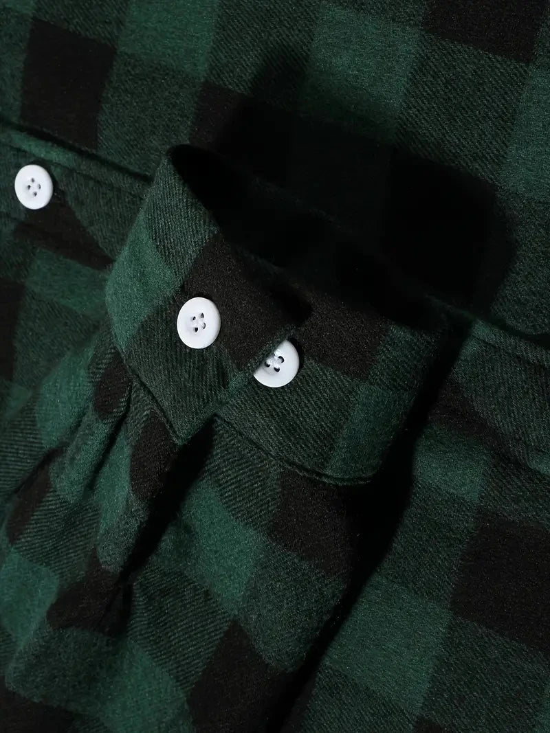 Men’s Classic Plaid Flannel Shirt