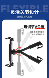 Car Back Seat Headrest Phone & Tablet Holder – Adjustable Stand for 4.7–12.9" Devices