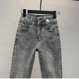 Women’s 2025 Elastic Casual Denim Jeans
