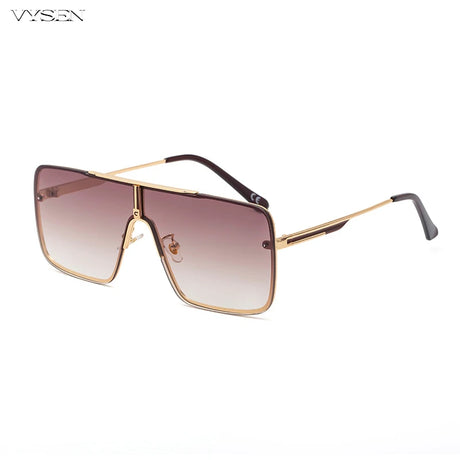 Oversized Square Sunglasses for Men – 2026 Luxury Big‑Frame Retro Shades with Metal Frame & UV400 Protection