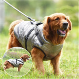 Winter Warm Waterproof Dog Jacket with Built-In Harness