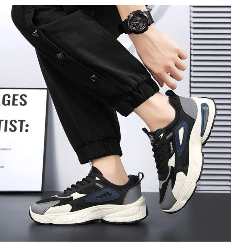 2025 Men’s Trendy Outdoor Wear-Resistant Sneakers