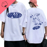 Y2K Oversized Men’s Cotton T-Shirt