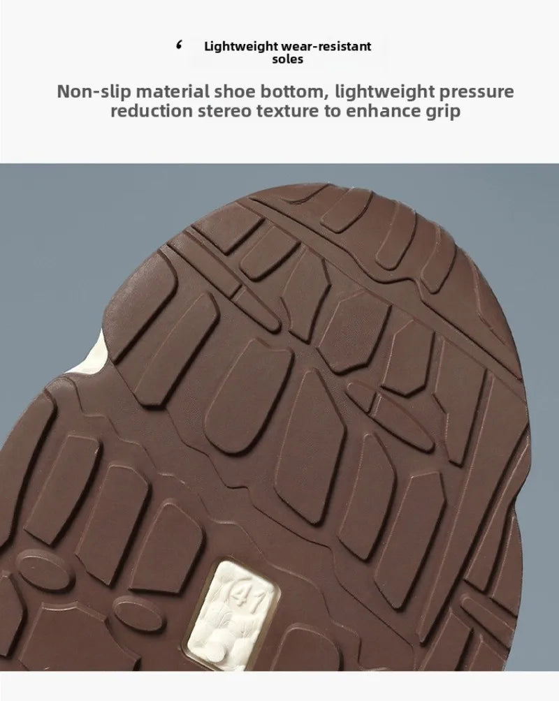 2025 Men’s Trendy Outdoor Wear-Resistant Sneakers