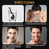 0.2–0.3mm Derma Roller – Microneedle Tool for Facial Skin & Beard Growth