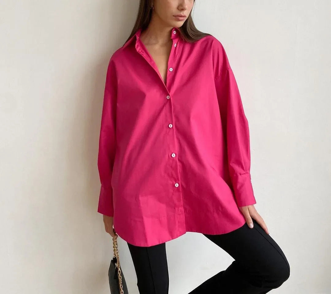 Women’s Oversized Cotton Shirt