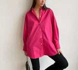 Women’s Oversized Cotton Shirt