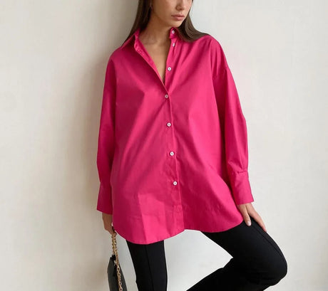 Women’s Oversized Cotton Shirt