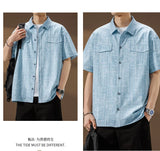 Men’s Oversized Plaid Shirt