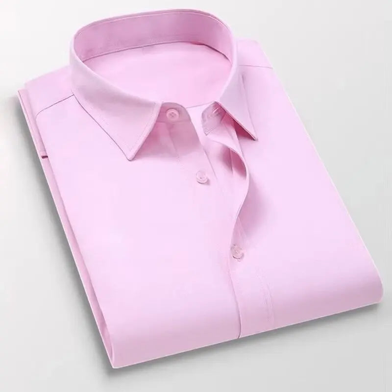 Men’s Long Sleeve Blue Slim Fit Shirt