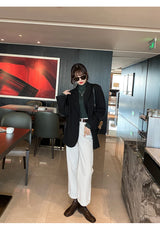 Women Turtleneck Sweater Long Sleeve Top